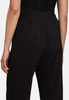 Тканевые брюки CASUAL-MIT PLISSEE Cartoon, черный