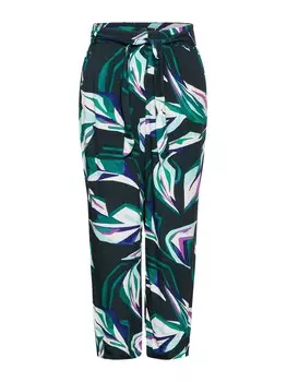 Тканевые брюки CECIL Loose fit Pants, зеленый