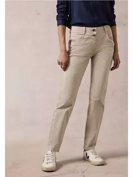 Тканевые брюки Cecil Marlenehose, бежевый