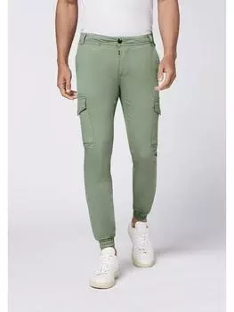 Тканевые брюки Chiemsee, зеленый