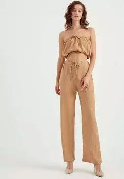 Тканевые брюки Chiquelle, светло-коричневый