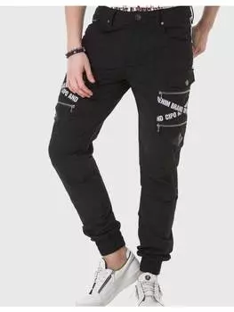Тканевые брюки Cipo & Baxx, черный