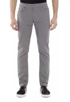 Тканевые брюки Cipo & Baxx модного приталенного кроя, антрацит