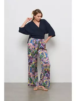 Тканевые брюки &Co Woman Julie, красочный