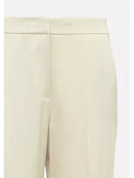 Тканевые брюки comma, бежевый