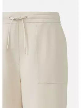 Тканевые брюки comma CI, бежевый