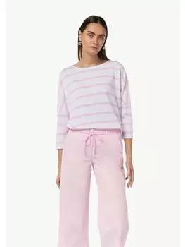 Тканевые брюки comma CI, фиолетовый