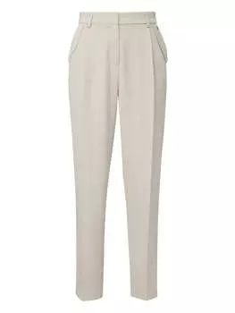 Тканевые брюки comma Hose 7/8, бежевый