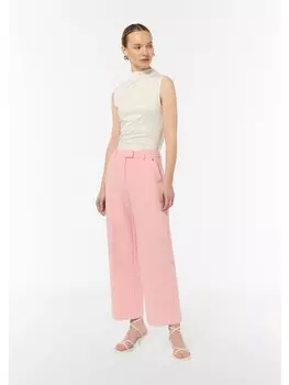 Тканевые брюки comma Hose 7/8, розовый