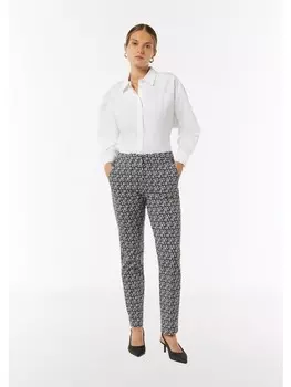Тканевые брюки comma Hose 7/8, синий