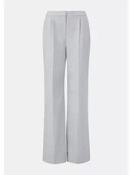 Тканевые брюки comma Hose lang, серый