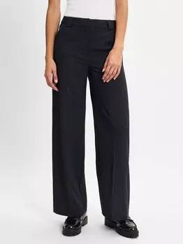 Тканевые брюки Comma, синий