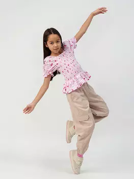 Тканевые брюки COOL CLUB, бежевый