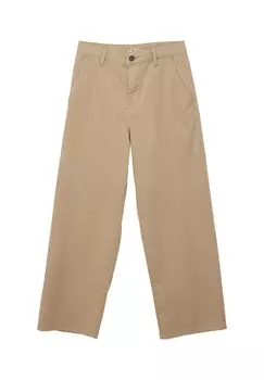 Тканевые брюки COUPE BAGGY EN TWILL s.Oliver, бежевый