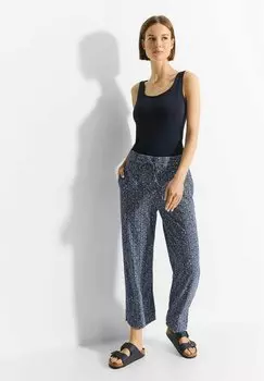 Тканевые брюки Culotte Cecil, синие