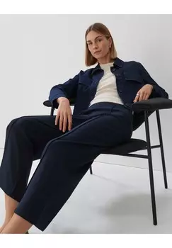 Тканевые брюки CULOTTE CURILO MODERN someday., темно-синий