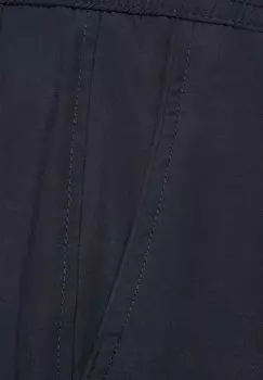 Тканевые брюки CUPRO WIDE LEG Street One, темно-синий