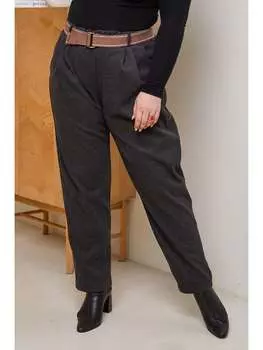Тканевые брюки Curvy Lady, антрацит