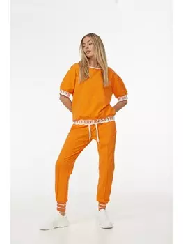 Тканевые брюки Decay, оранжевый