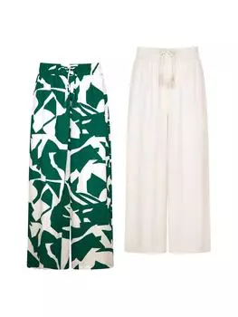 Тканевые брюки DENIMFY, разноцветный