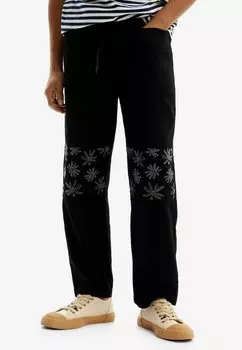 Тканевые брюки Desigual, черный