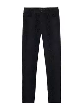 Тканевые брюки Desigual Slim fit Pants, черный