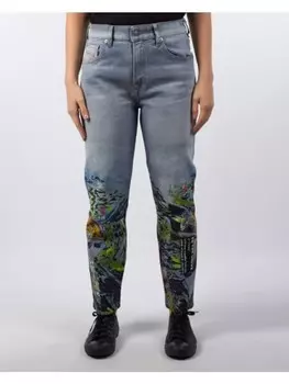 Тканевые брюки Diesel A01383009IZ Hose, цвет Denim