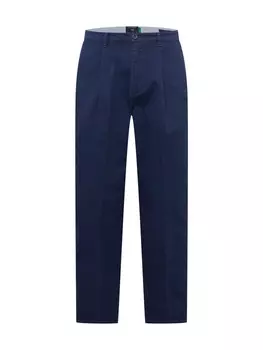 Тканевые брюки Dockers Regular Pleat-Front Pants KHAKI, темно-синий