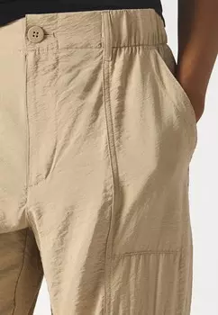 Тканевые брюки DOUBLE CARGO PULL ON GAP, хаки