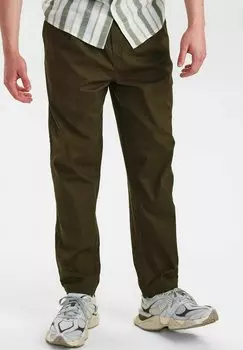 Тканевые брюки DXNMXRK, зеленый