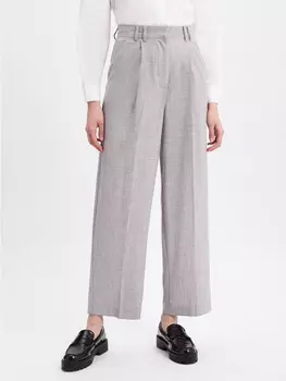 Тканевые брюки edited, светло-серый