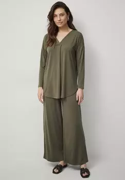 Тканевые брюки Ellos Collection, зеленый