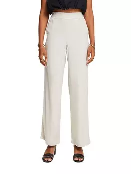 Тканевые брюки ESPRIT, кремовый