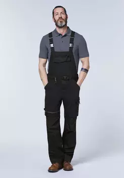 Тканевые брюки Expand Latz, черный