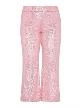 Тканевые брюки faina Plus Size Pants, розовый