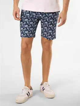 Тканевые брюки Finshley & Harding London Baukasten Shorts, цвет marine wei