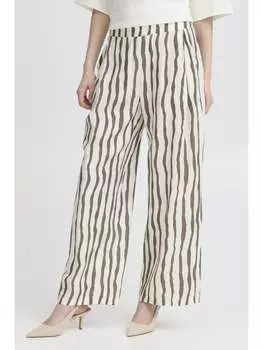 Тканевые брюки Fransa, белый