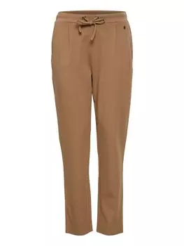 Тканевые брюки Fransa Tapered Pants, коричневый
