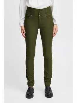 Тканевые брюки Fransa, зеленый