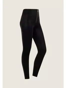 Тканевые брюки FREDDY Kunstleder Hose Glnzend High Waist, черный