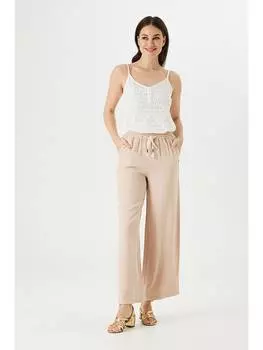 Тканевые брюки Garcia, кремовый