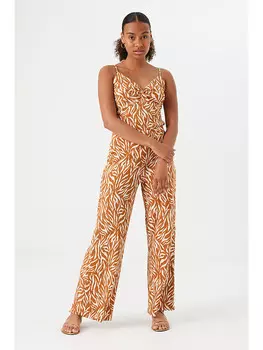 Тканевые брюки Garcia, светло-коричневый