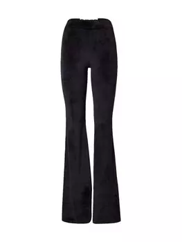 Тканевые брюки GCDS Flared Pants, черный