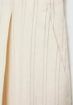 Тканевые брюки GERANIO Mango, песочный