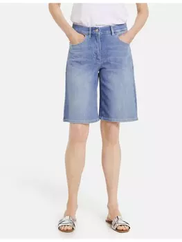 Тканевые брюки Gerry Weber, цвет blue denim mit use
