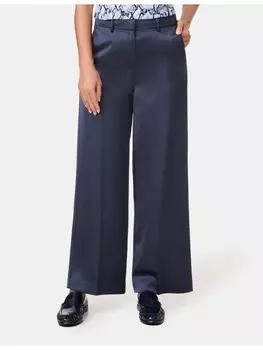 Тканевые брюки Gerry Weber Freizeit lang, темно-синий