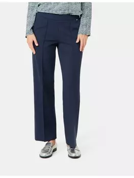 Тканевые брюки Gerry Weber Freizeit lang, темно-синий