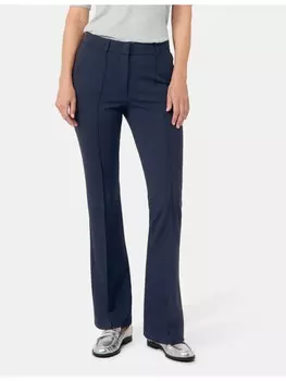 Тканевые брюки Gerry Weber Freizeit lang, темно-синий