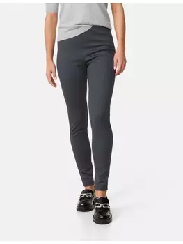 Тканевые брюки Gerry Weber Freizeit verkrzt, цвет schwarz braun minimal