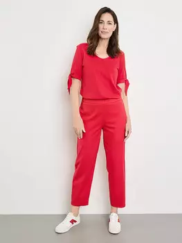 Тканевые брюки Gerry Weber, красный